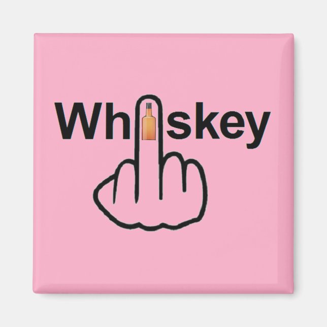 Magnet Whiskey Flip (Front)