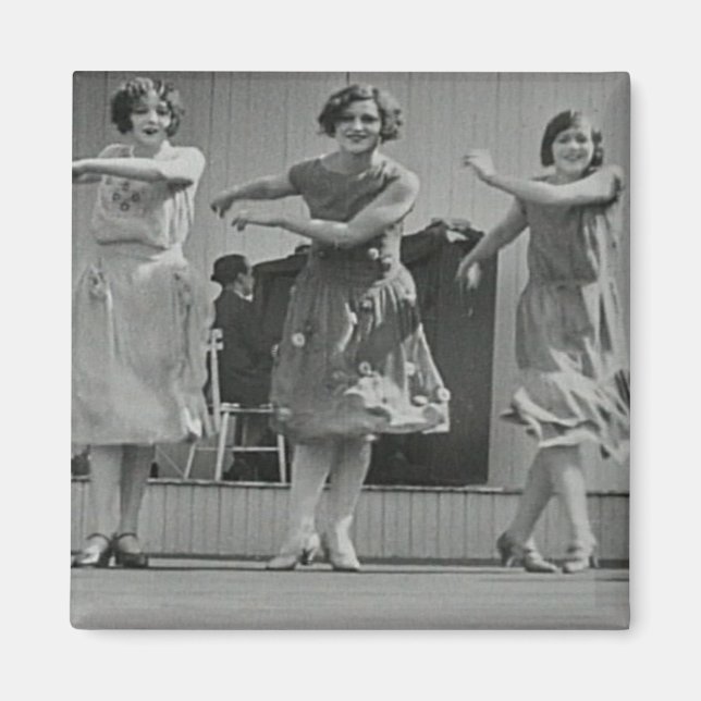 Magnet with custom historic photo (Front)