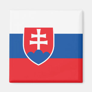 Magnet with Flag of Slovakia
