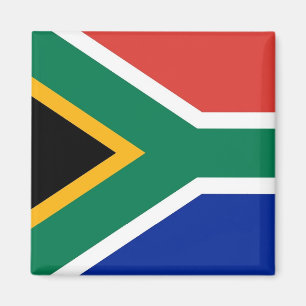 Magnet with Flag of South Africa