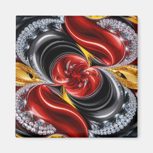 Magnet with German Colours Design