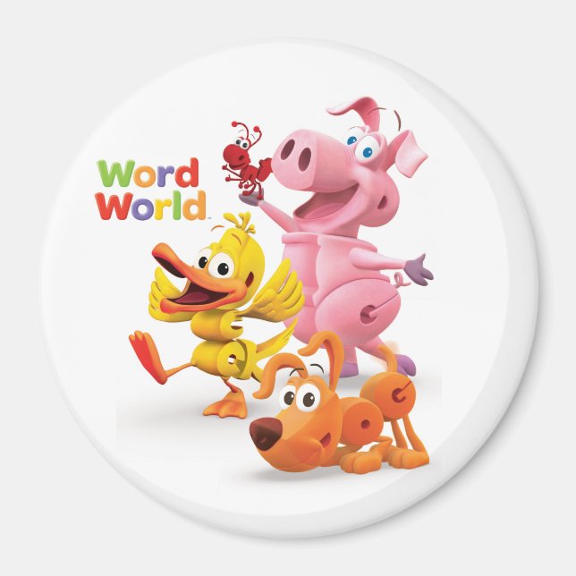Magnet WordWorld (Devant)