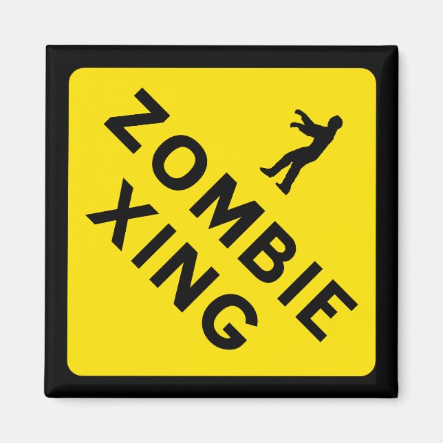Magnet Xing Zombie (Devant)