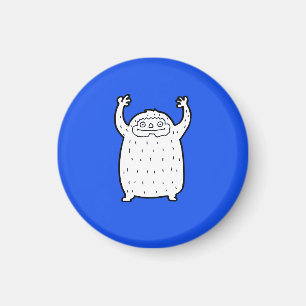 Magnet Yeti bleu
