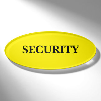 Magnetic Badge - Security