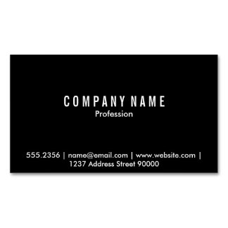 Magnetic Business Card (black)