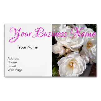 Magnetic Business Cards - Self Promotion