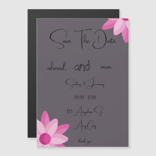 Magnetic Card - 5" x 7" Customizable Design with 