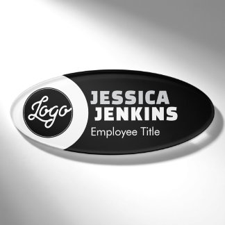 Magnetic Company Employee Staff Personalize Custom Name Tag