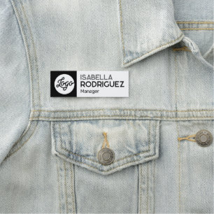 Magnetic Company Employee Staff Personalize Custom Name Tag