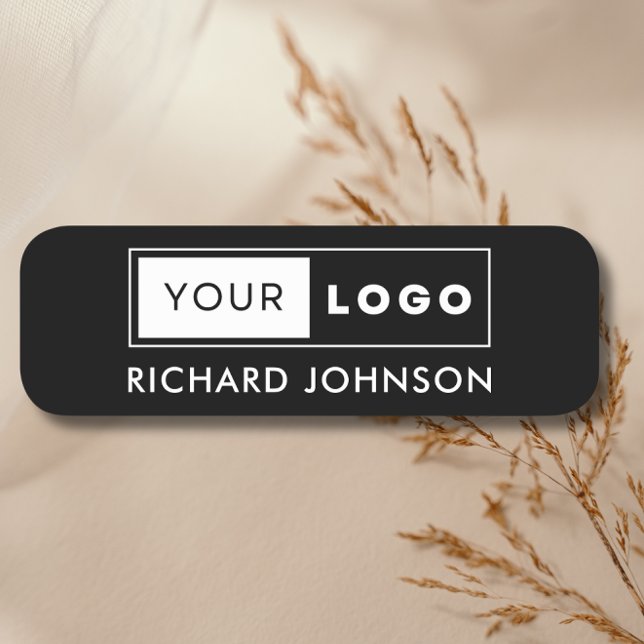 Magnetic Company Logo Employee  Name Tag (Creator Uploaded)