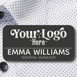 Magnetic Company Staff Personalized Name Tag