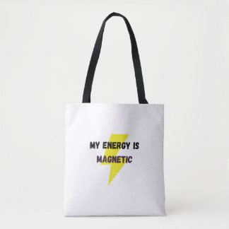 Magnetic Energy Tote Bag
