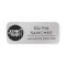 Magnetic Faux Silver Employee Name Tag