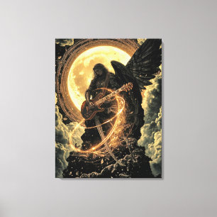 Magnetic fire. From the song Magnetic Fire.  Canvas Print