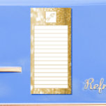 Magnetic Gold Glitter To-Do List Magnetic Notepad<br><div class="desc">"To do" lists take motivation,  so a fun custom magnetic notepad will make you more inclined to write the lists,  and the colourful glitter features will keep you looking at it.</div>