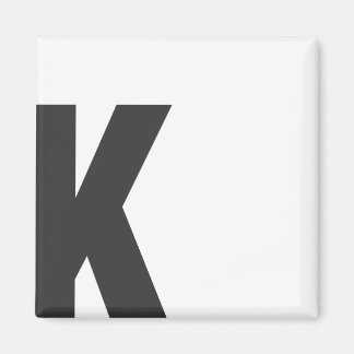 magnetic letter ‘K’ Magnet