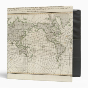 Magnetic Map of the World Binder