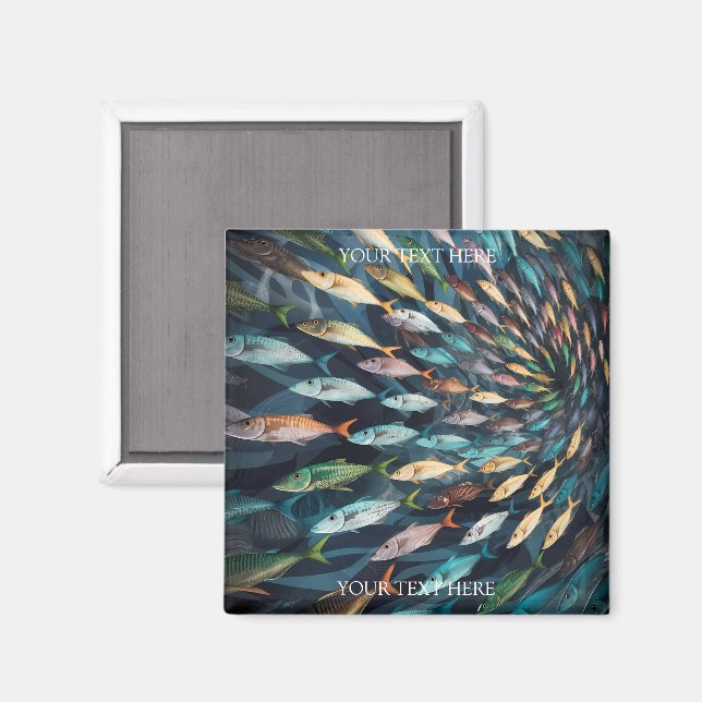 Magnetic Moments: A World of Images Magnet (Front/Back)