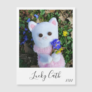 Magnetic Personalized Elegant Instant Photo Card