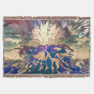 Magnetic Storm Throw Blanket