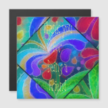 Magnetic Thank You Card