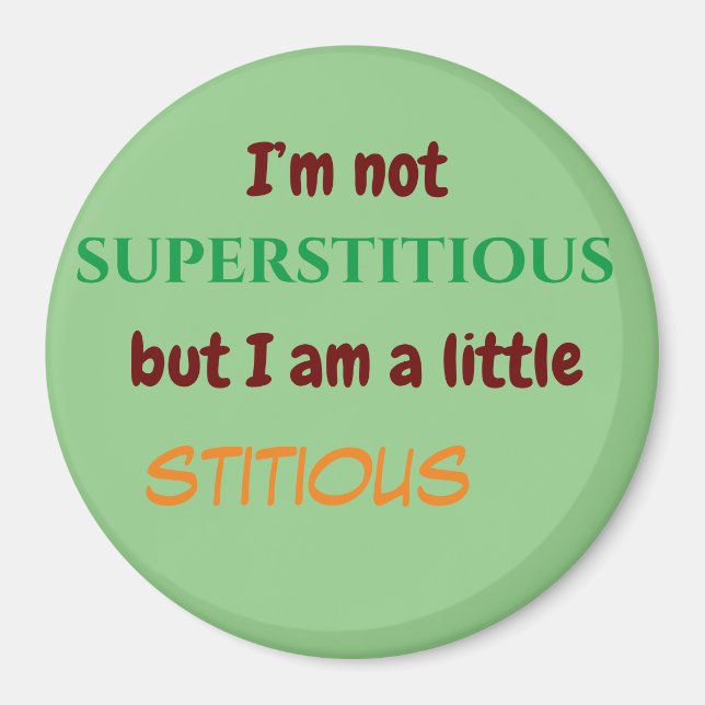 Magnetic Wit Hilarious Quotes for Your Fridge Magnet (Front)