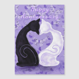 Magnétique Carte d'anniversaire heureux - Amour - Couple de c