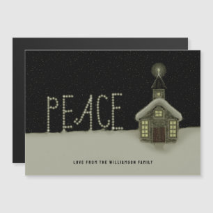 Magnétique Carte de Noël chrétien