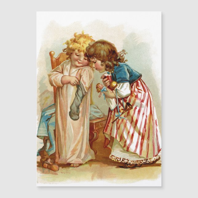 Magnétique Carte de vacances Noël pour soeurs (Devant)