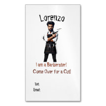 Carte de visite barbier
