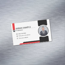 Carte de visite de retouche photo