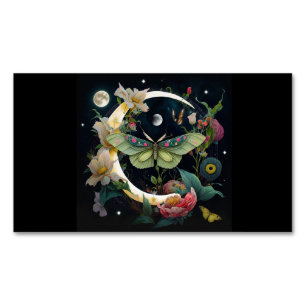 MAGNÉTIQUE CARTE DE VISITE MAGNETIQUE- PAPILLON DE NUIT