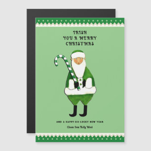 Magnétique Carte de voeux de Noël irlandaise