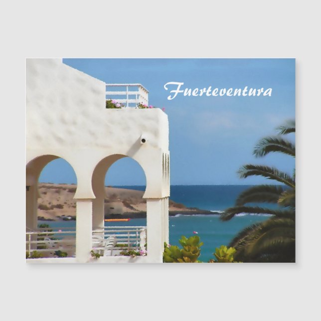 Magnétique Carte Fuerteventura (Devant)