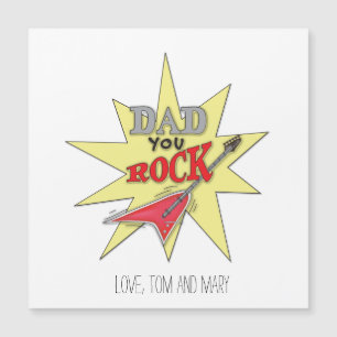 Magnétique Carte Rock Papa