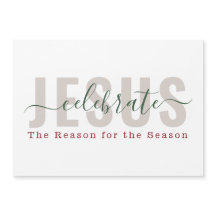 Celebrate Jesus, La carte de la raison de la saiso