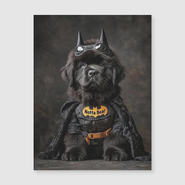 Magnétique La carte The Bark Knight (Devant)