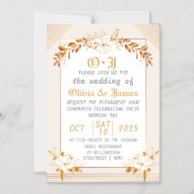 Magnetic Save the Date Wedding Invitation