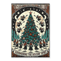 Révocation de la sorcière de la carte de voeux de