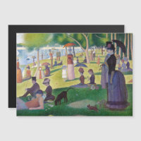 Seurat - Un dimanche sur La Grande Jatte Carte mag
