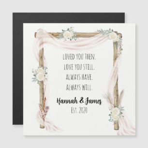 Magnétique Vous aimez alors vous aimez encore Boho carte magn