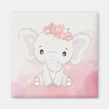 Magnetize Memories: Adorable Elephant Keepsake