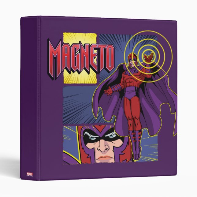 Magneto Character Panel Graphic Binder (Front/Spine)