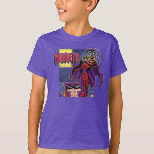 Magneto Character Panel Graphic T-Shirt