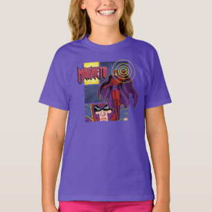 Magneto Character Panel Graphic T-Shirt