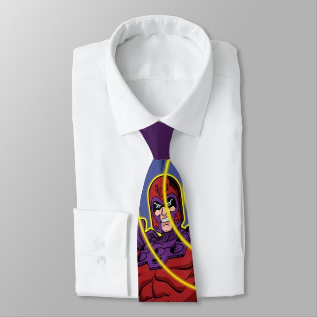 Magneto Character Panel Graphic Tie (Tied)