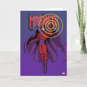 Magneto Character Pose Card