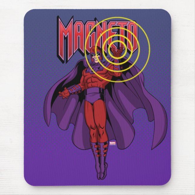 Magneto Character Pose Mouse Pad (Front)