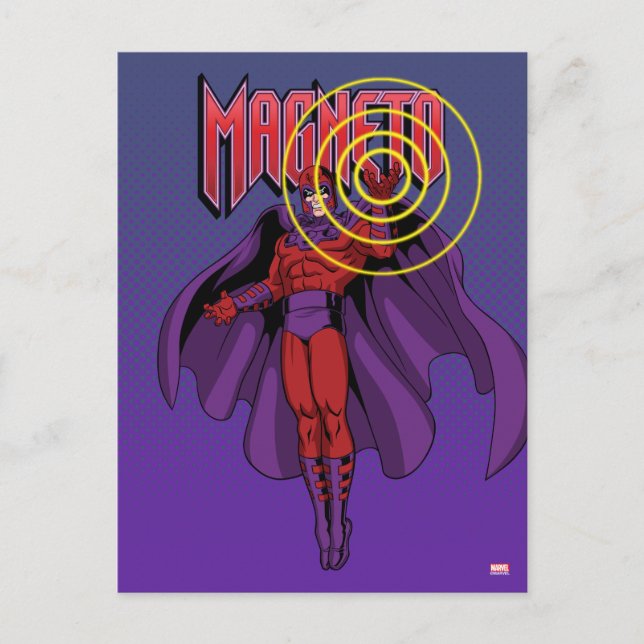 Magneto Character Pose Postcard (Front)